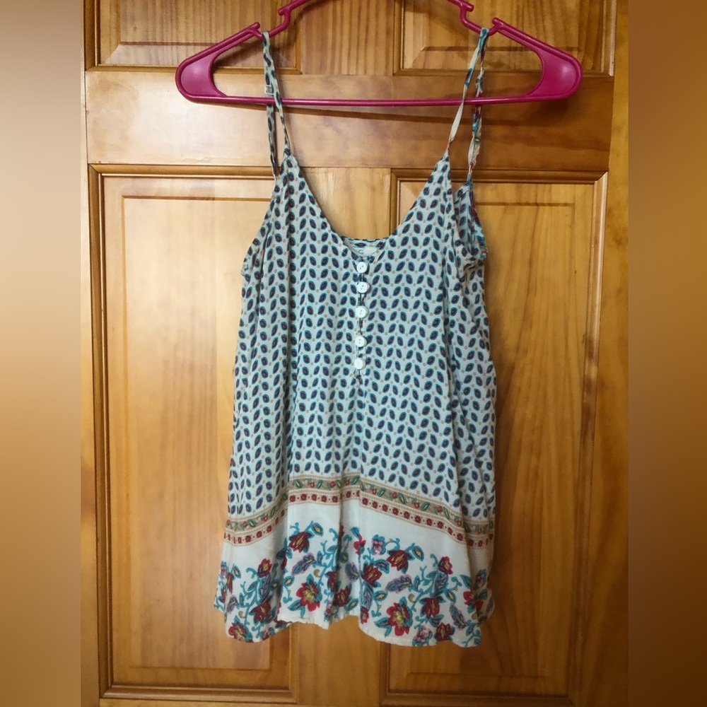 Floral boutique cami